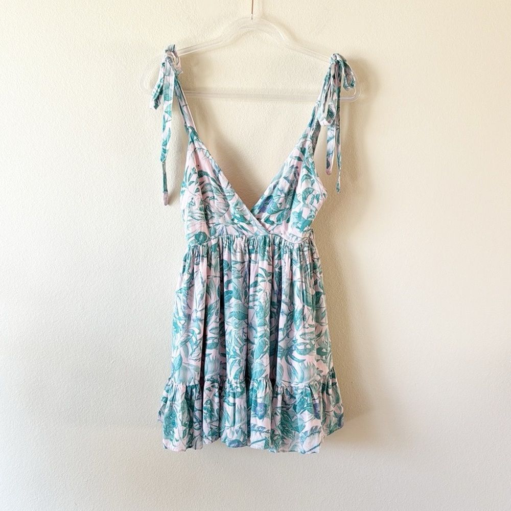 VICI Floral Strappy Baby Doll Mini Dress